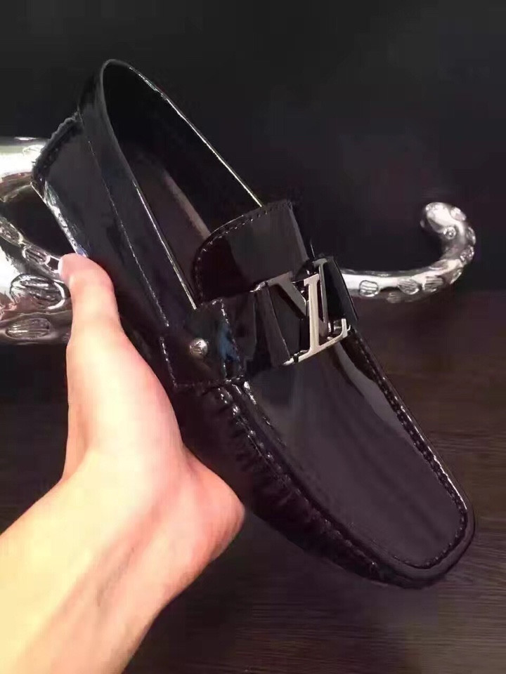 giay nam lv sieu cap gnlv0074 - Gi&agrave;y Lười Nam Louis Vuitton Si&ecirc;u Cấp GNLV0074