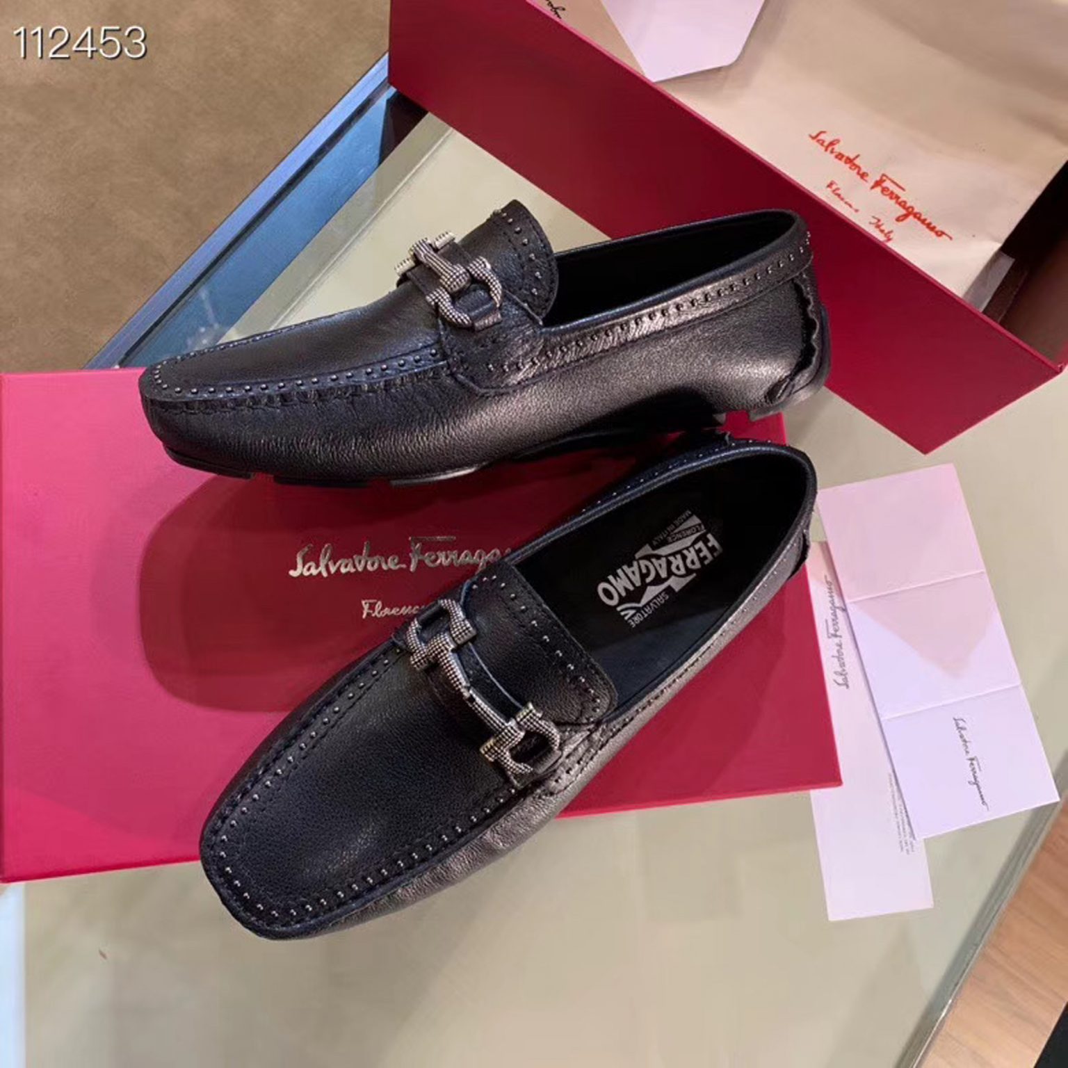 z2161687942282 9518919ccca140cc3bc650eb56a6da1e 1536x1536 - Giày nam Salvatore Ferragamo siêu cấp MSSC1423