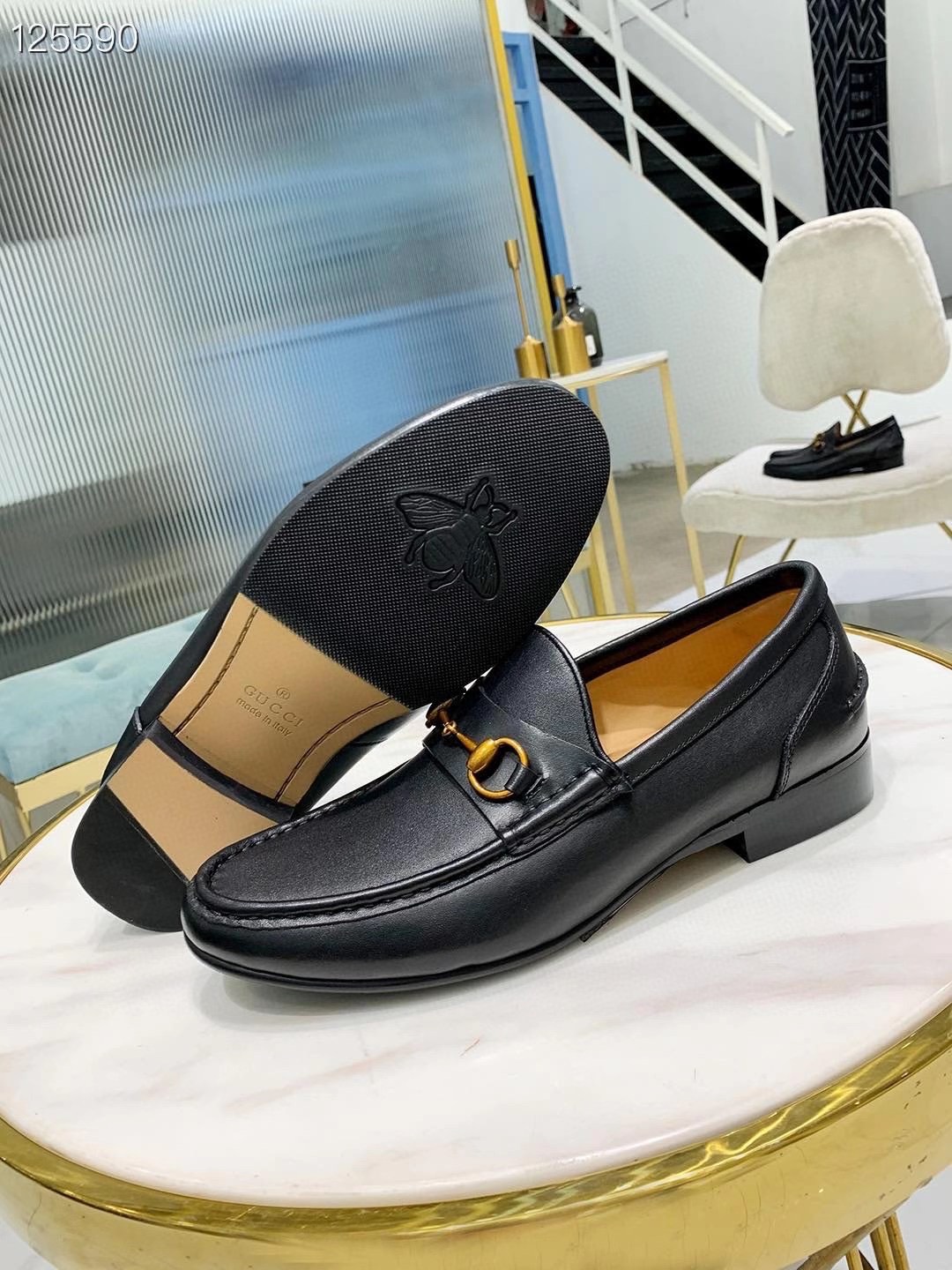 z2218076463175 270314c387f6a8835fd5dff5ad540ac3 - Gi&agrave;y nam Gucci si&ecirc;u cấp MSSC1511