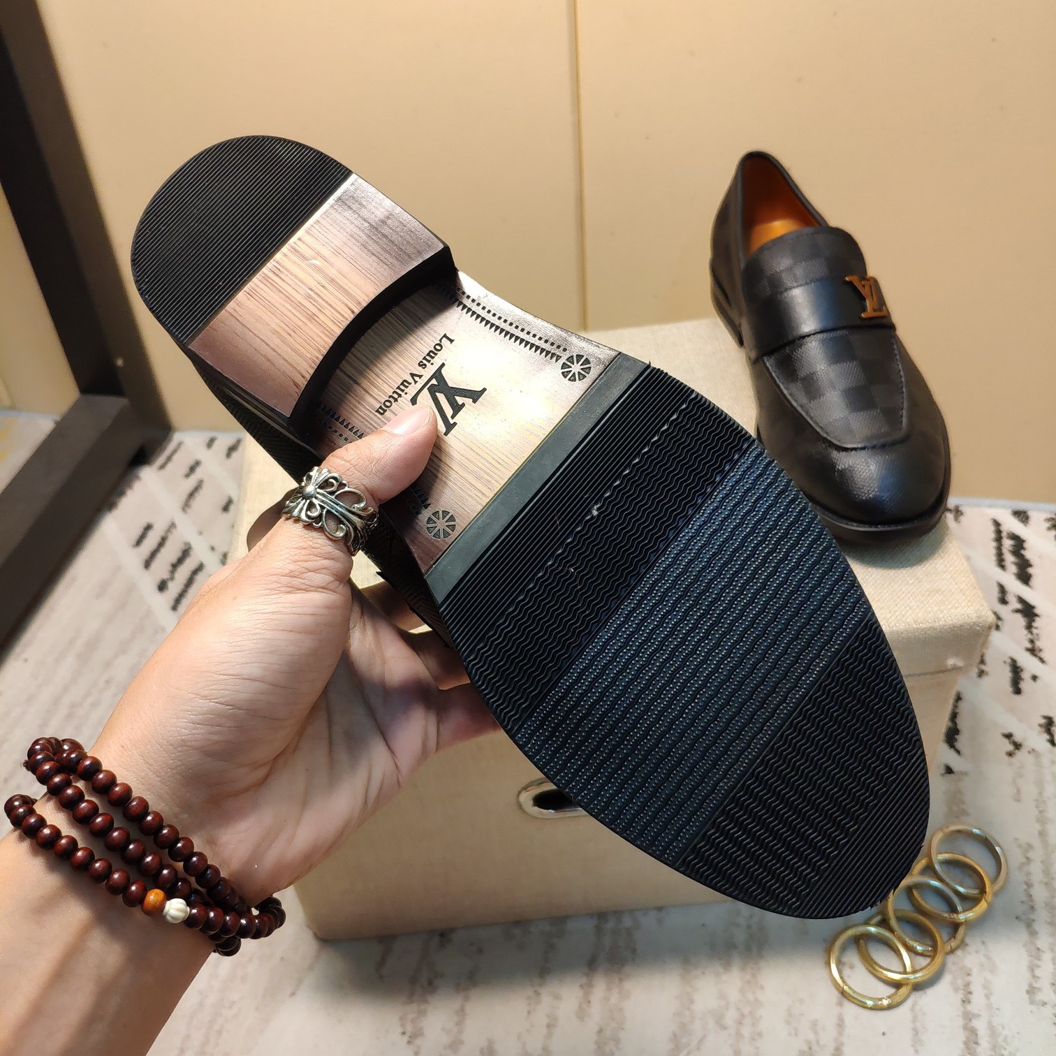 Giày nam Louis Vuitton siêu cấp z2369201513421 1042c75144e542b935c1120ce71e7099 - Giày nam Louis Vuitton siêu cấp GNSC1614