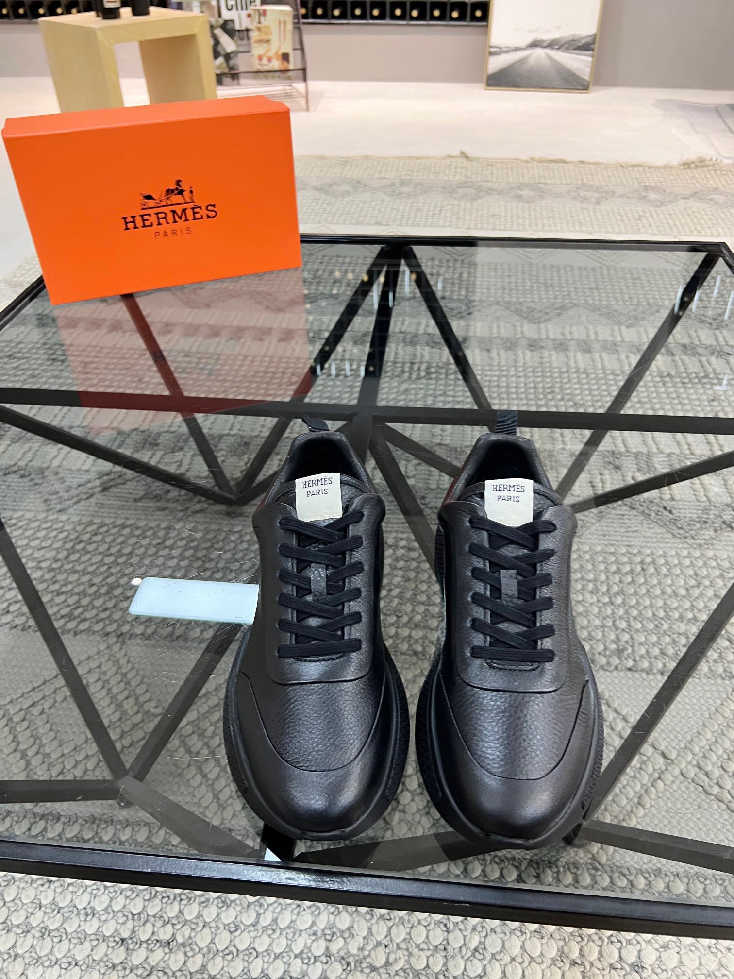 z2996247901995 79de545e83a9c587f561660f606aded9 - Gi&agrave;y Nam Hermes Si&ecirc;u Cấp GNH2020