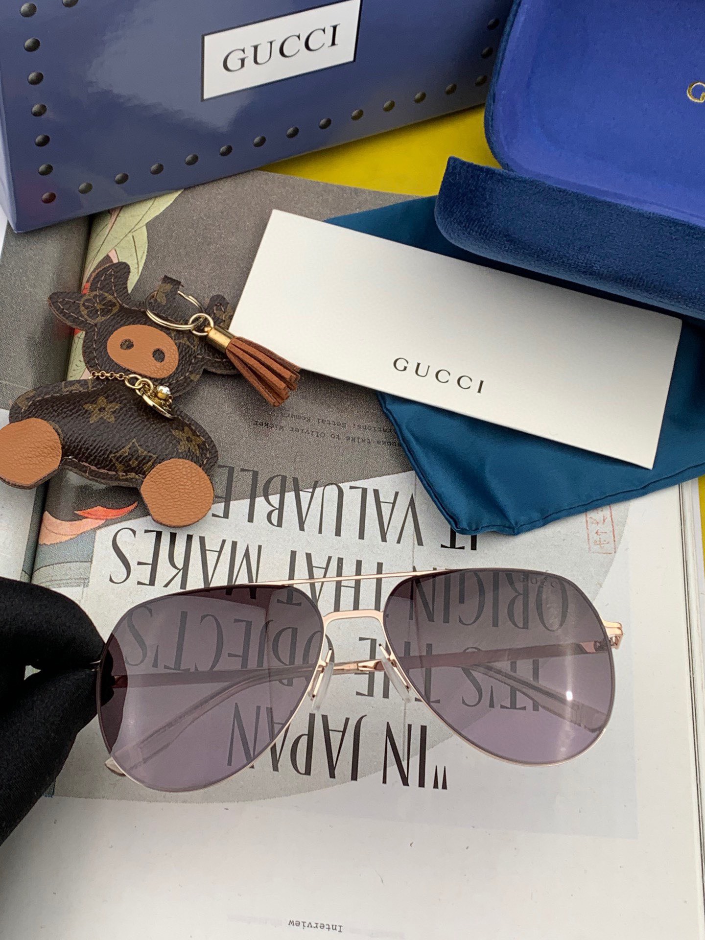z3213120546657 51a27967a6559a55124b9619a960f8b0 - Mắt K&iacute;nh Nam H&agrave;ng Hiệu Gucci MKNGC2245