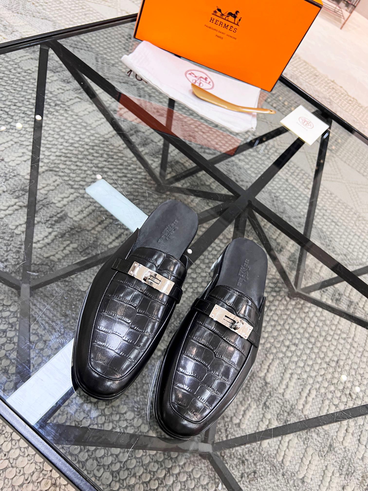 z3583536267094 ef3183c720289ace72339b876665921e - Gi&agrave;y Nam Hermes Si&ecirc;u Cấp GNGC2602