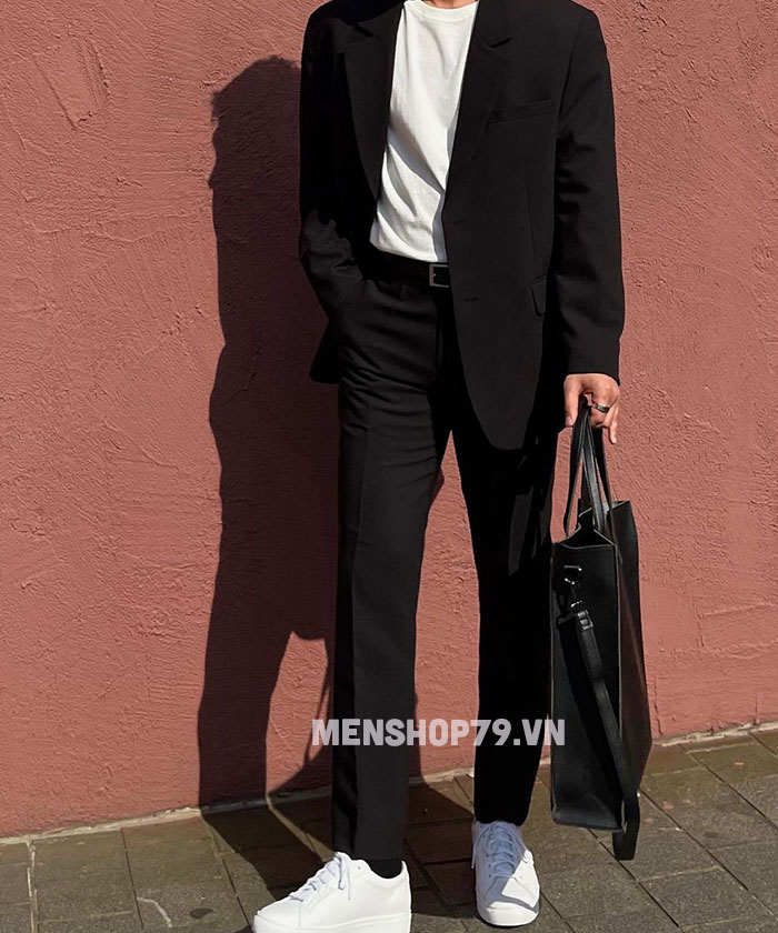 phoi do voi ao blazer nam 1 - 10+ C&aacute;ch phối đồ với &aacute;o blazer nam F5 gu thời trang